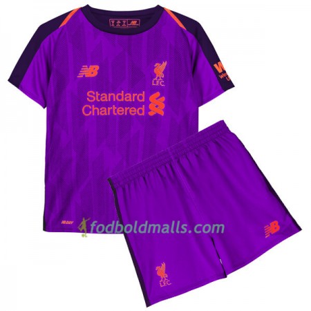 Liverpool Fodboldtrøjer Børn Udebane 2018/19 Kort ærmer