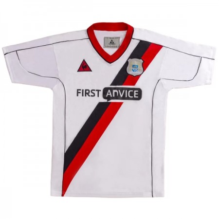 Manchester City 2002-03 Fodboldtrøjer Retro Udebane Kort ærmer