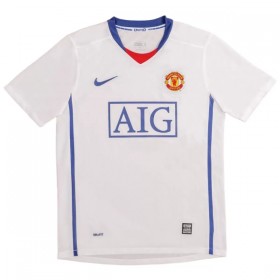 Manchester United 2008-09 Fodboldtrøjer Retro Udebane Kort ærmer