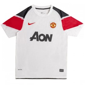 Manchester United 2010-11 Fodboldtrøjer Retro Udebane Kort ærmer