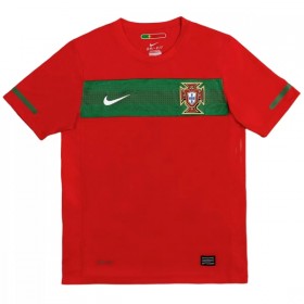 Portugal 2010 Fodboldtrøjer Retro Hjemme Kort ærmer