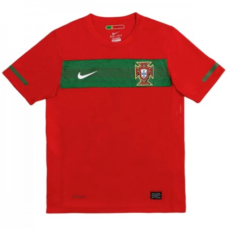 Portugal 2010 Fodboldtrøjer Retro Hjemme Kort ærmer