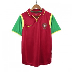 Portugal Fodboldtrøjer Retro Hjemme 1998 Kort ærmer