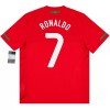 Portugal Ronaldo 7 2010 Fodboldtrøjer Retro Hjemme Kort ærmer