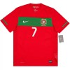 Portugal Ronaldo 7 2010 Fodboldtrøjer Retro Hjemme Kort ærmer