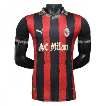 AC Milan Fodboldtrøjer Specialudgave Rød 2025-26 Kort ærmer