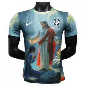 Brasilien x Christ Fodboldtrøjer Specialudgave 2025 Kort ærmer