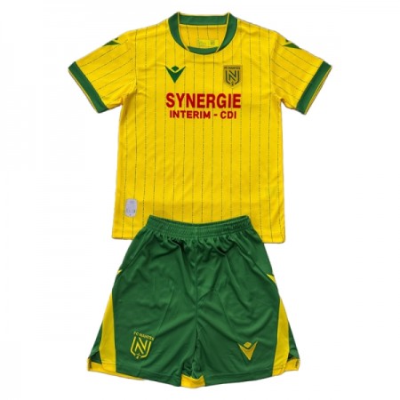 FC Nantes Fodboldtrøjer Børn Hjemme 2025-26 Kort ærmer