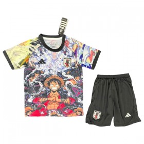 Japan x Luffy Fodboldtrøjer Børn Specialudgave 2025 Kort ærmer