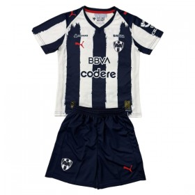 Rayados Monterrey Fodboldtrøjer Børn Hjemme 2025-26 Kort ærmer