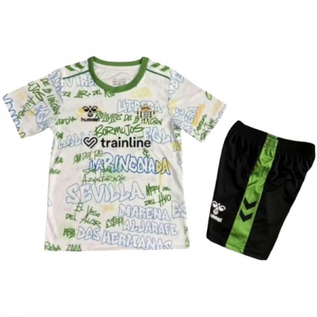 Real Betis Pre-Match Fodboldtrøjer Børn 2025-26 Kort ærmer