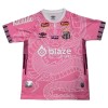Santos FC Dragon Fodboldtrøjer Pink 2025-26 Kort ærmer