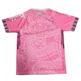 Santos FC Dragon Fodboldtrøjer Pink 2025-26 Kort ærmer