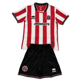Sheffield United Fodboldtrøjer Børn Hjemme 2025-26 Kort ærmer