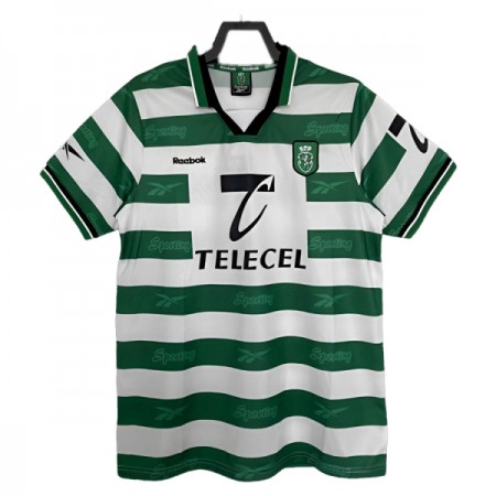 Sporting Lissabon 1999-2000 Fodboldtrøjer Hjemme Kort ærmer