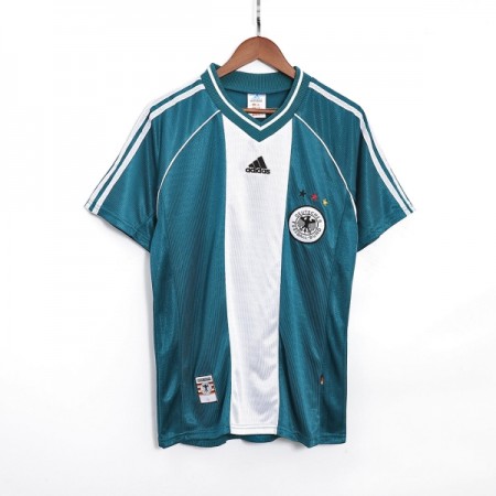 Tyskland Fodboldtrøjer Retro Udebane 1998 Kort ærmer