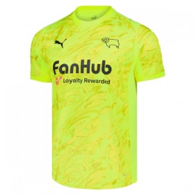 Derby County Fodboldtrøjer Målmand Gul 2025-26 Kort ærmer