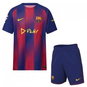 FC Barcelona x Ed Sheeran Fodboldtrøjer Børn Specialudgave 2025-26 Kort ærmer