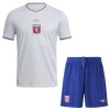 Olympique lyon Fodboldtrøjer Anniversary Børn 2025-26 Kort ærmer