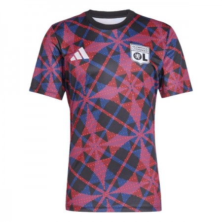 Olympique lyon Pre-Match Fodboldtrøjer 2025-26 Kort ærmer