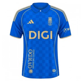 Real Oviedo Fodboldtrøjer Hjemme 2025-26 Kort ærmer
