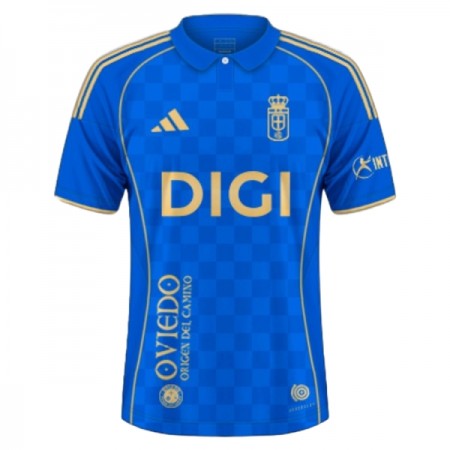 Real Oviedo Fodboldtrøjer Hjemme 2025-26 Kort ærmer