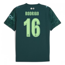Manchester City Rodrigo 16 Fodboldtrøjer EA Sport Fjerde 2025-26 Kort ærmer