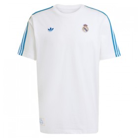 Real Madrid Terrace Icons Fodboldtrøjer Hvid 2025-26 Kort ærmer