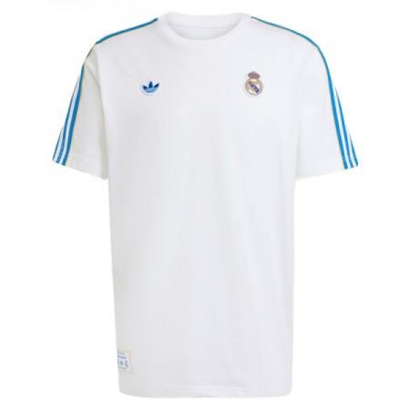 Real Madrid Terrace Icons Fodboldtrøjer Hvid 2025-26 Kort ærmer