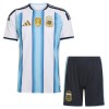 Argentina Fodboldtrøjer Børn Hjemme VM 2026 Kort ærmer