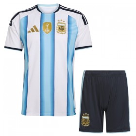 Argentina Fodboldtrøjer Børn Hjemme VM 2026 Kort ærmer