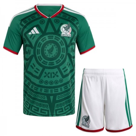 Mexico Fodboldtrøjer Børn Hjemme VM 2026 Kort ærmer
