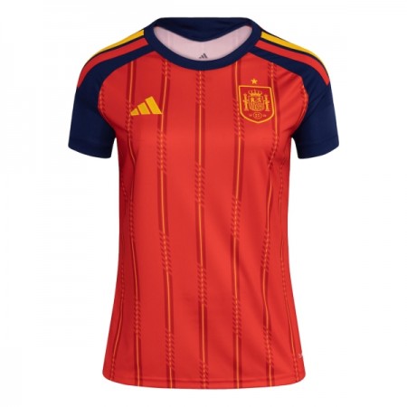 Spanien Fodboldtrøjer Dame Hjemme VM 2026 Kort ærmer