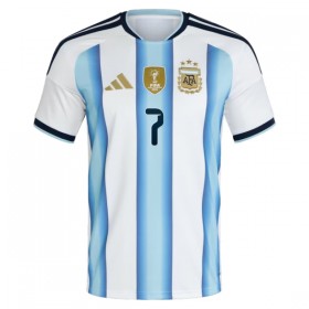 Argentina De Paul 7 Fodboldtrøjer Hjemme VM 2026 Kort ærmer