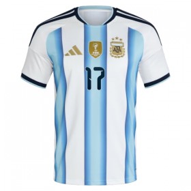 Argentina Garnacho 17 Fodboldtrøjer Hjemme VM 2026 Kort ærmer