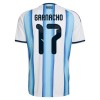 Argentina Garnacho 17 Fodboldtrøjer Hjemme VM 2026 Kort ærmer