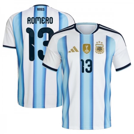Argentina Romero 13 Fodboldtrøjer Hjemme VM 2026 Kort ærmer