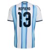 Argentina Romero 13 Fodboldtrøjer Hjemme VM 2026 Kort ærmer