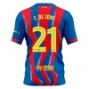 FC Barcelona Frenkie de Jong 21 Fodboldtrøjer Børn Fjerde 2025-26 Kort ærmer