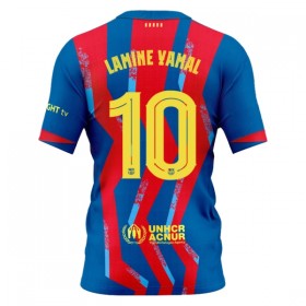 FC Barcelona Lamine Yamal 10 Fodboldtrøjer Fjerde 2025-26 Kort ærmer