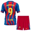 FC Barcelona Lewandowski 9 Fodboldtrøjer Børn Fjerde 2025-26 Kort ærmer