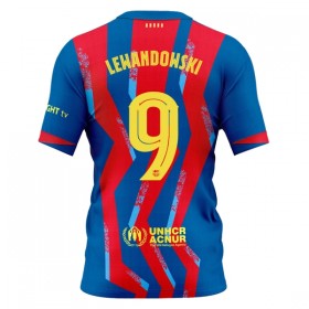 FC Barcelona Lewandowski 9 Fodboldtrøjer Fjerde 2025-26 Kort ærmer
