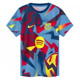 FC Barcelona Pre-Match Fodboldtrøjer 2025-26 Kort ærmer