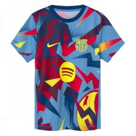 FC Barcelona Pre-Match Fodboldtrøjer 2025-26 Kort ærmer
