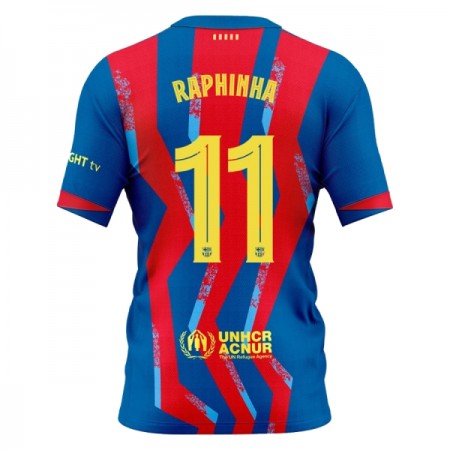 FC Barcelona Raphinha 11 Fodboldtrøjer Fjerde 2025-26 Kort ærmer