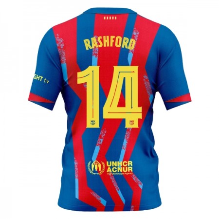 FC Barcelona Rashford 14 Fodboldtrøjer Fjerde 2025-26 Kort ærmer