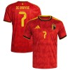Belgien De Bruyne 7 Fodboldtrøjer Hjemme VM 2026 Kort ærmer