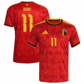 Belgien Doku 11 Fodboldtrøjer Hjemme VM 2026 Kort ærmer