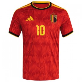 Belgien Lukaku 10 Fodboldtrøjer Børn Hjemme VM 2026 Kort ærmer