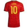 Belgien Lukaku 10 Fodboldtrøjer Børn Hjemme VM 2026 Kort ærmer